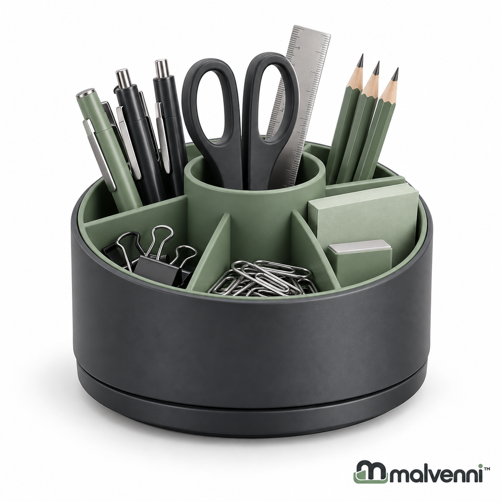 Malvenni Rotating Stationery Caddy