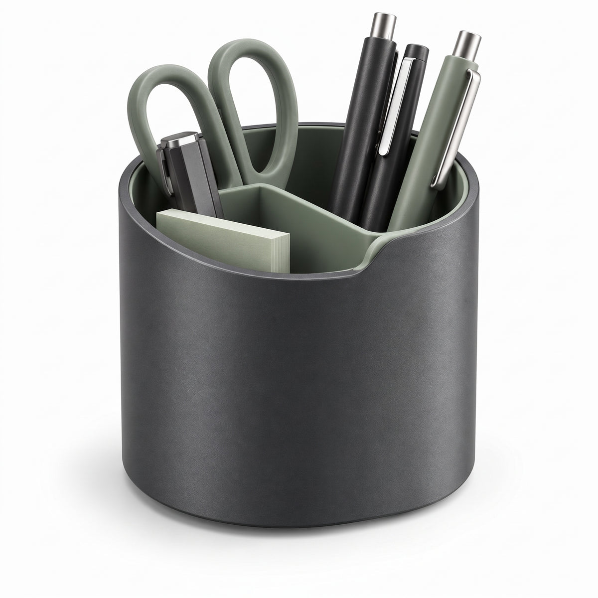 Malvenni Modern Divided Pen Cup Organizer