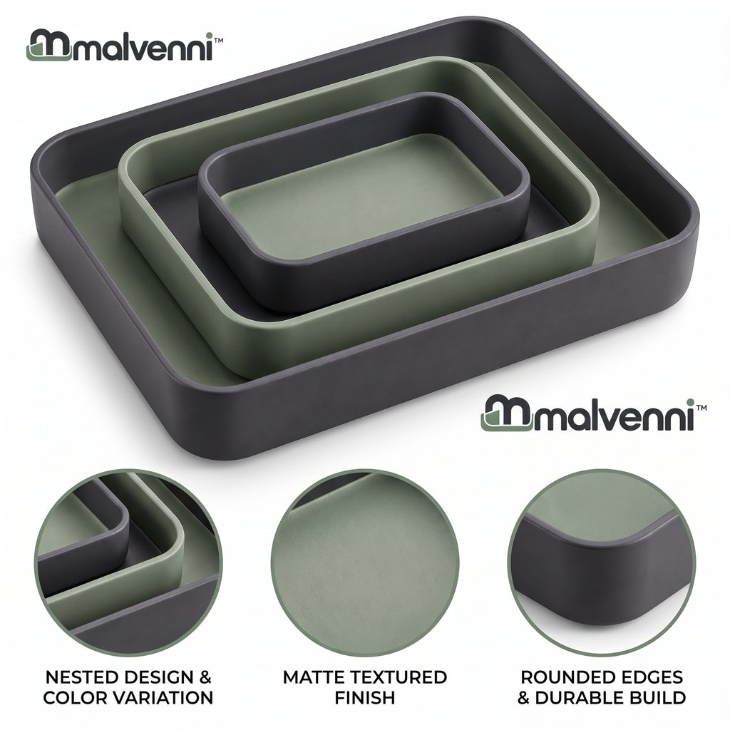 Malvenni Nesting Desk Tray Set