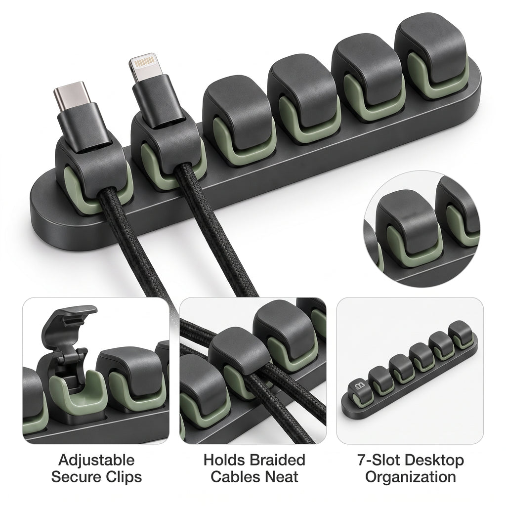 Malvenni Magnetic Cable Clip Rail