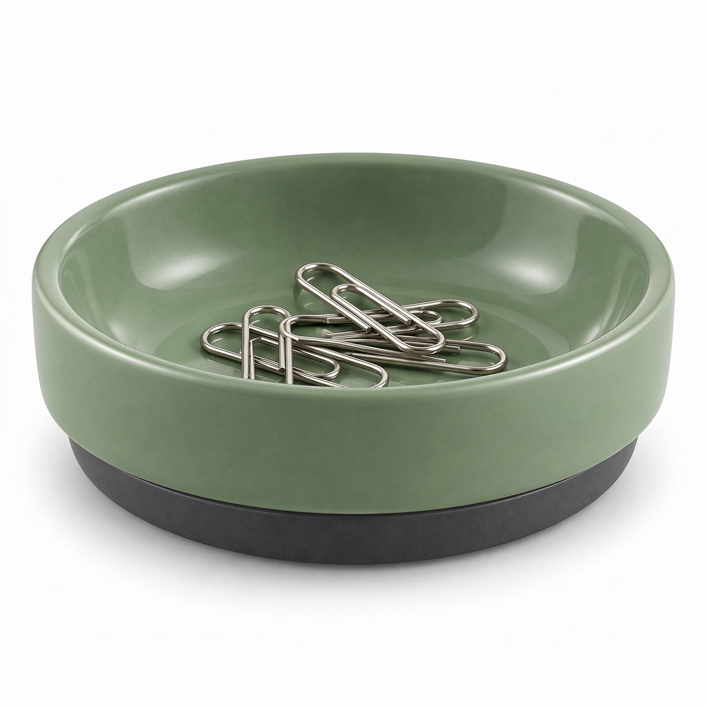 Malvenni Magnetic Paper Clip Holder